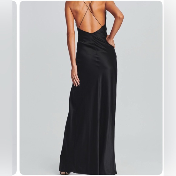 Amina Silk dress - Picture 2 of 2